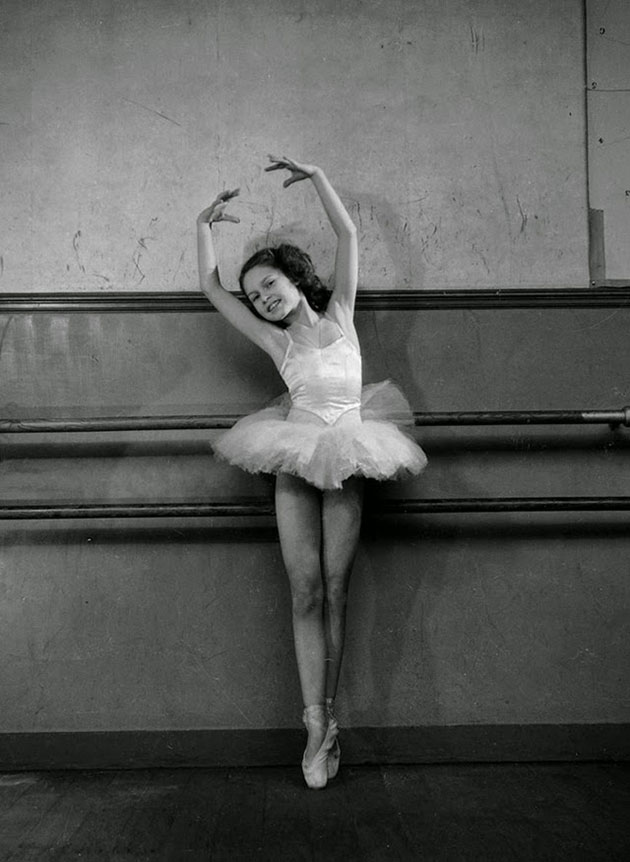 Brigitte Bardot as a Ballerina