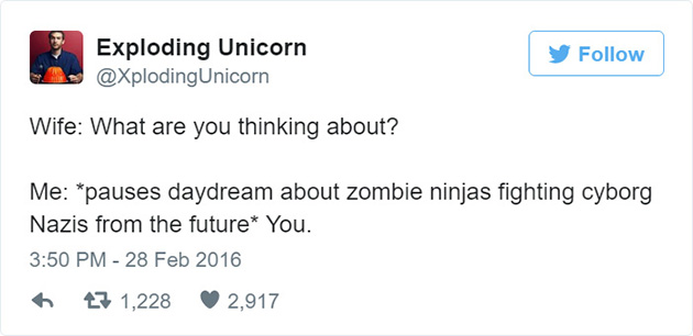 funny husband tweets