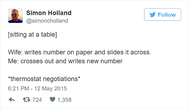funny husband tweets