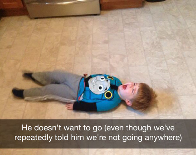 funny reasons why kids cry