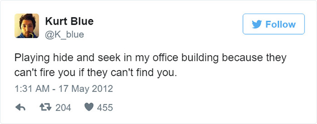 funny work tweets office job jokes
