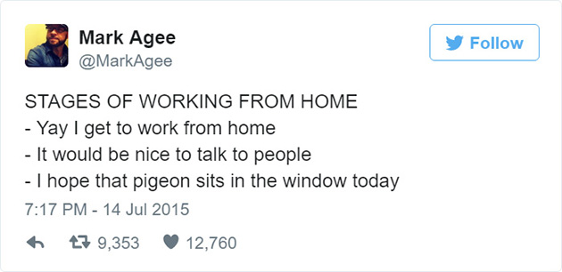 funny work tweets office job jokes