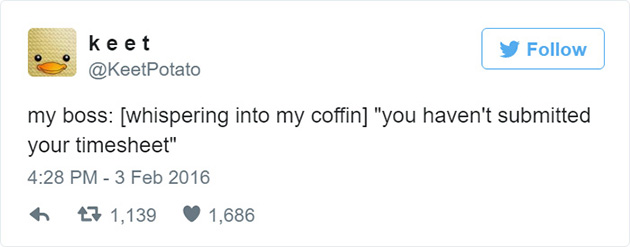 funny work tweets office job jokes