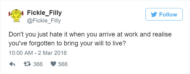 funny work tweets office job jokes