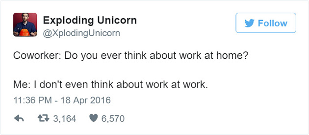 funny work tweets office job jokes