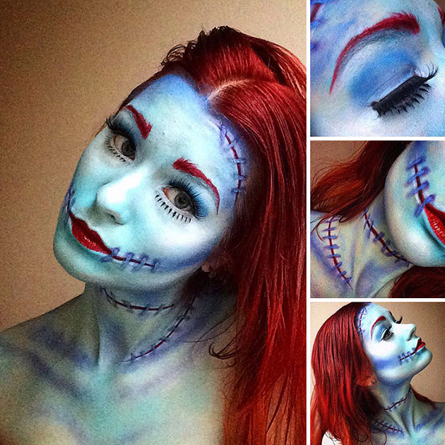 Saida Mickeviciute is a 19-year-old makeup artist