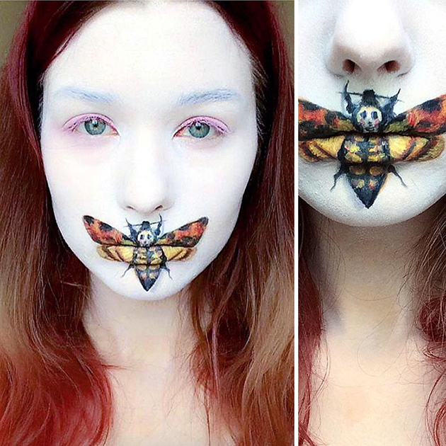Saida Mickeviciute is a 19-year-old makeup artist