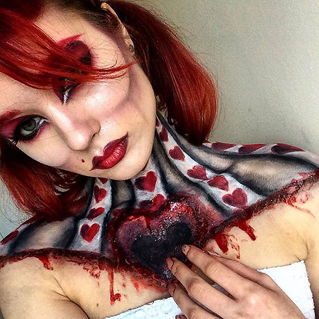 Saida Mickeviciute is a 19-year-old makeup artist