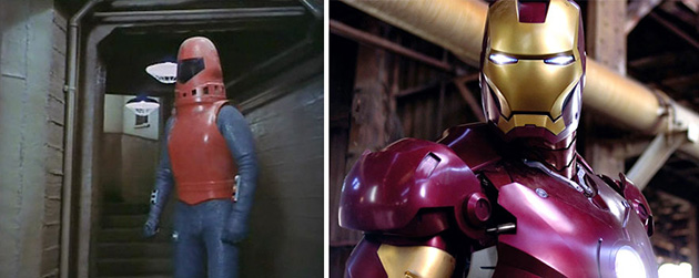 Superheroes Then And Now