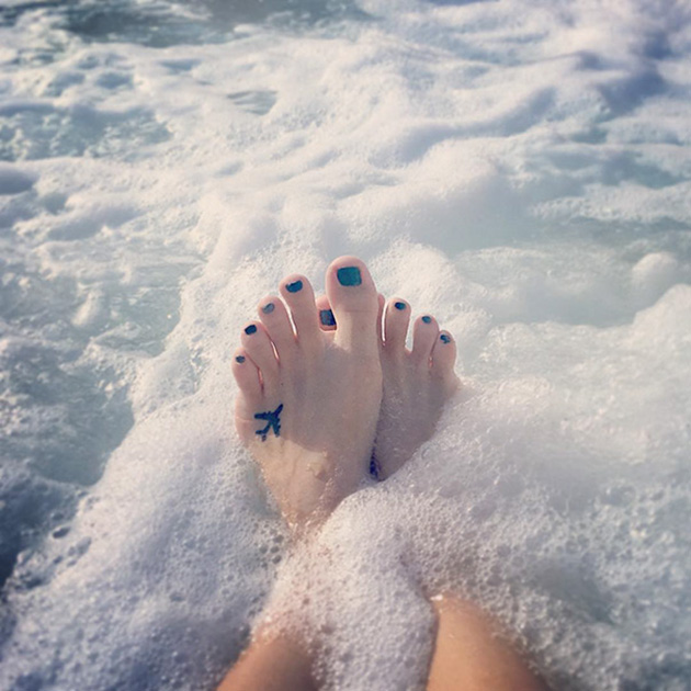 tiny foot tattoo ideas