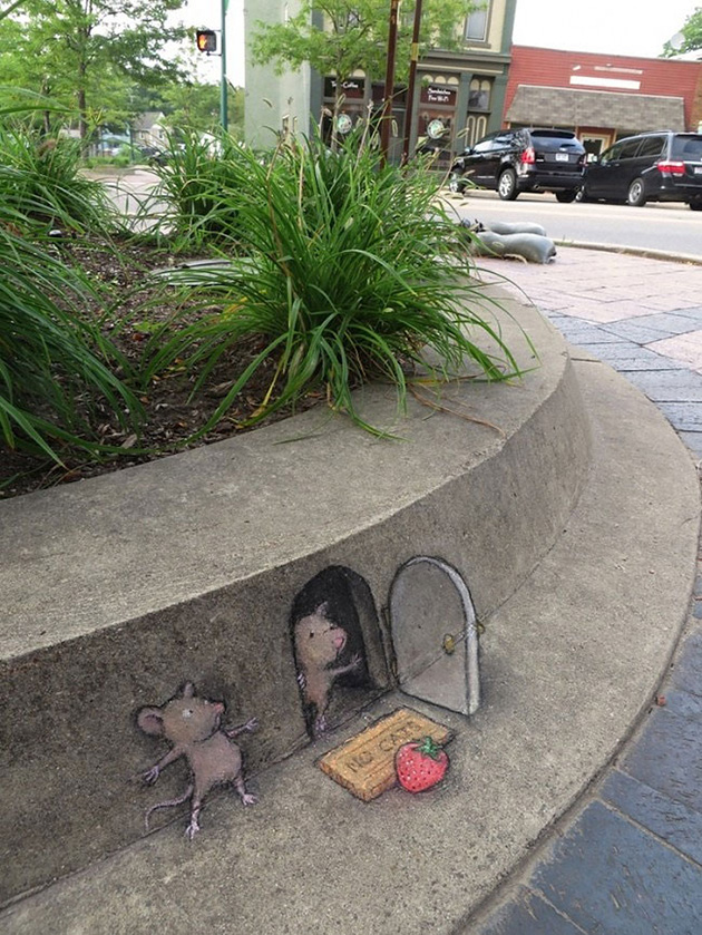 Chalk Art By David Zinn