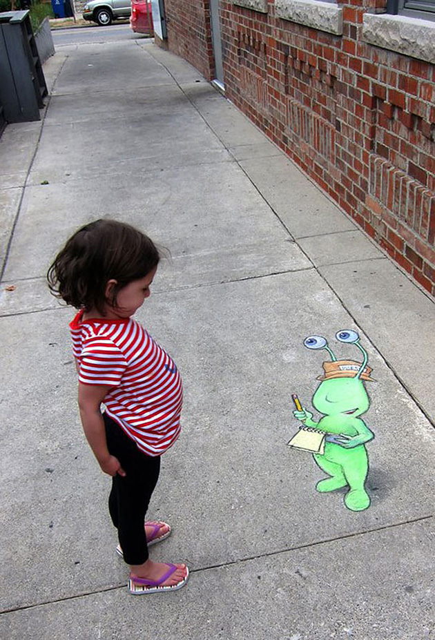 Chalk Art By David Zinn
