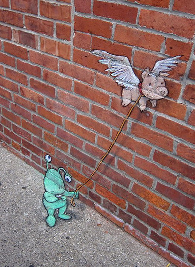 Chalk Art By David Zinn