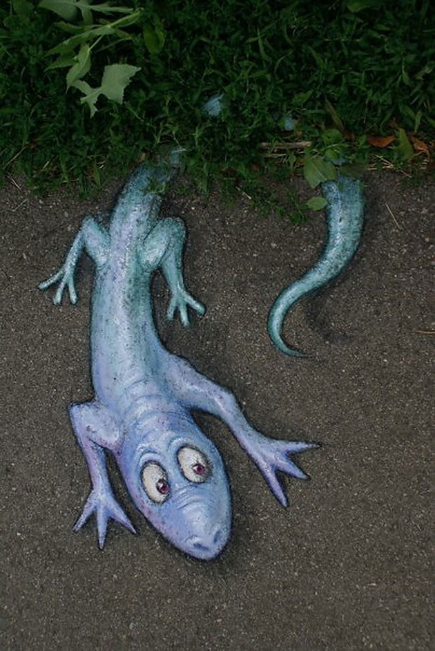 Chalk Art By David Zinn