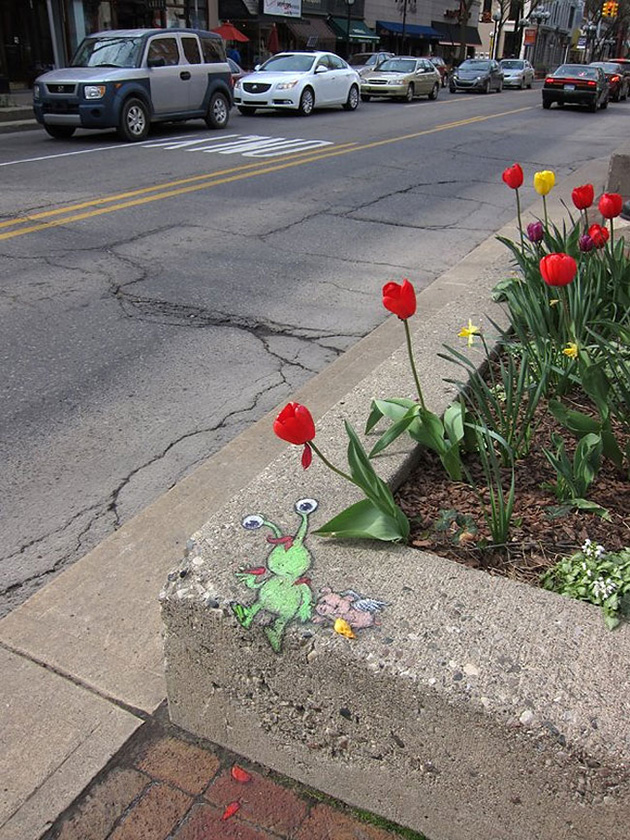 Chalk Art By David Zinn