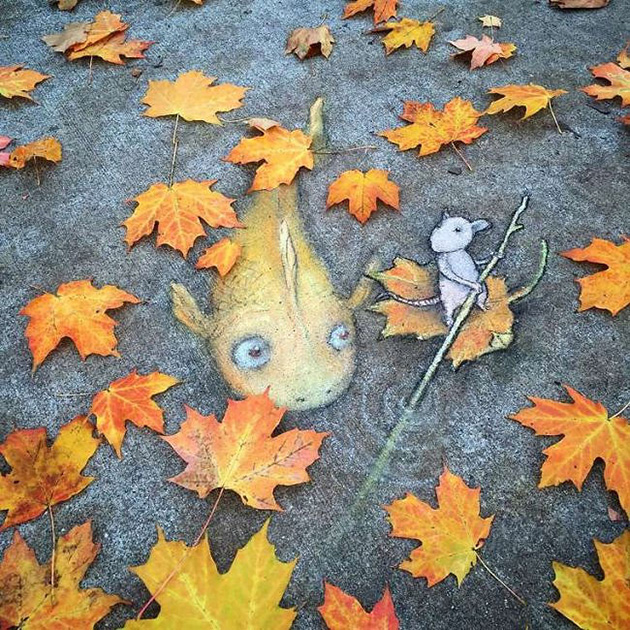 Chalk Art By David Zinn