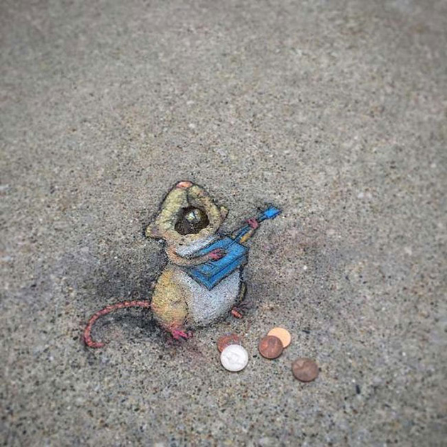 Chalk Art By David Zinn