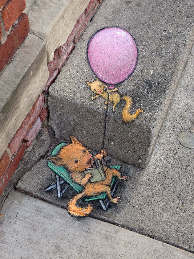 Chalk Art By David Zinn
