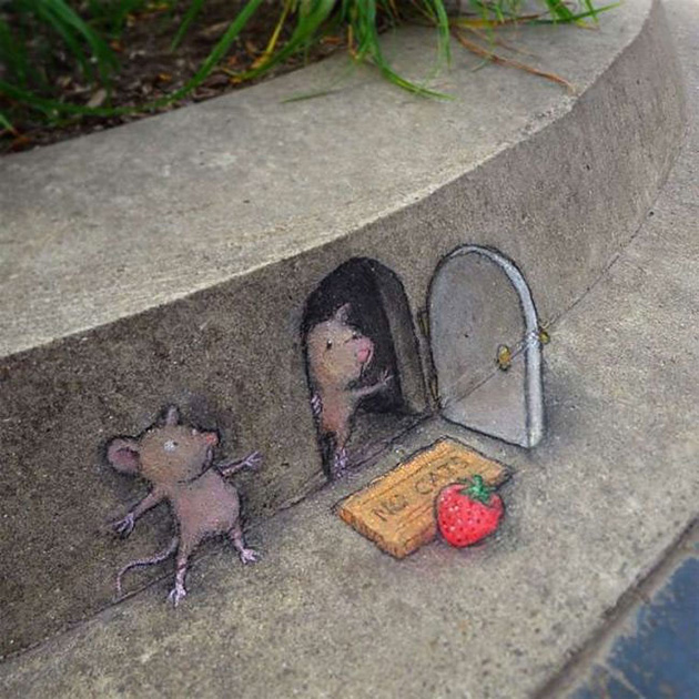 Chalk Art By David Zinn