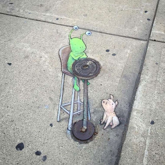 Chalk Art By David Zinn
