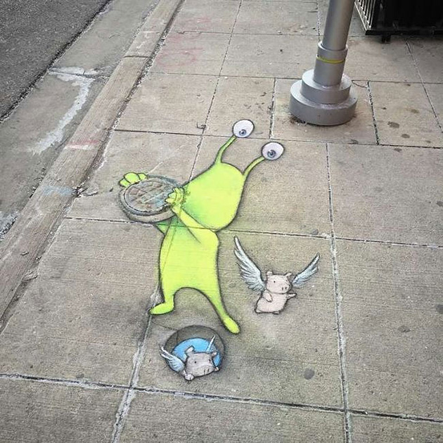 Chalk Art By David Zinn