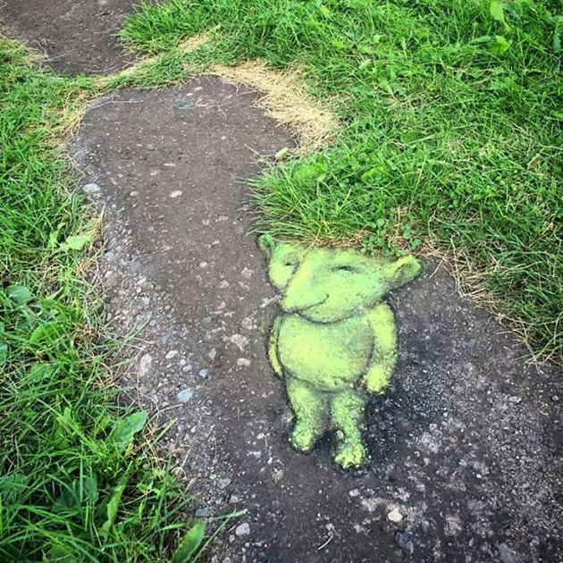 Chalk Art By David Zinn