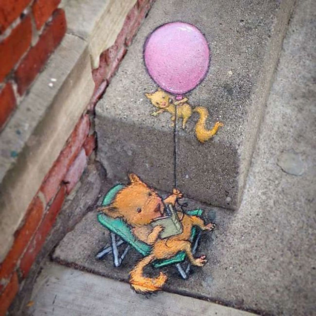Chalk Art By David Zinn
