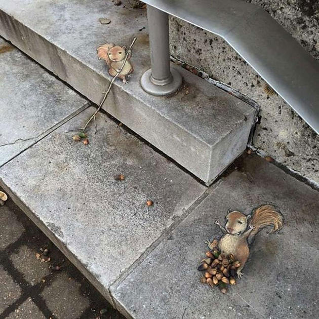 Chalk Art By David Zinn
