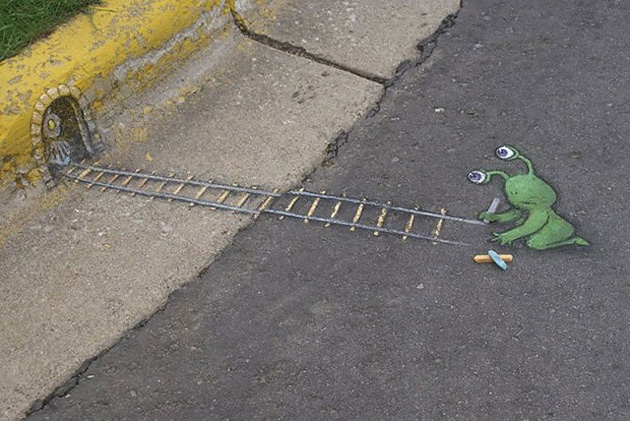 Chalk Art By David Zinn