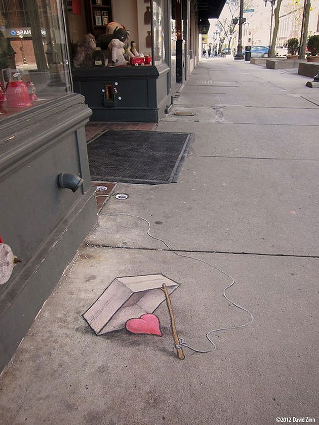 Chalk Art By David Zinn