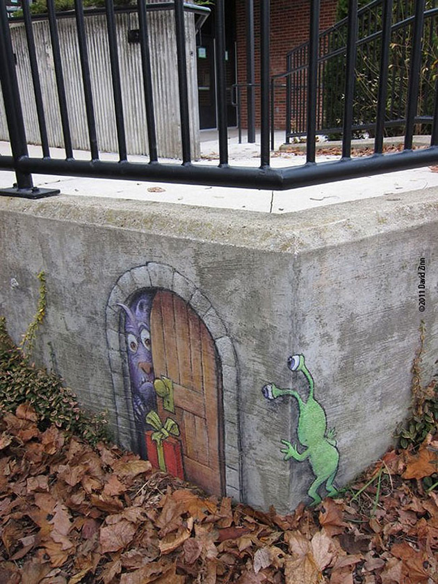 Chalk Art By David Zinn