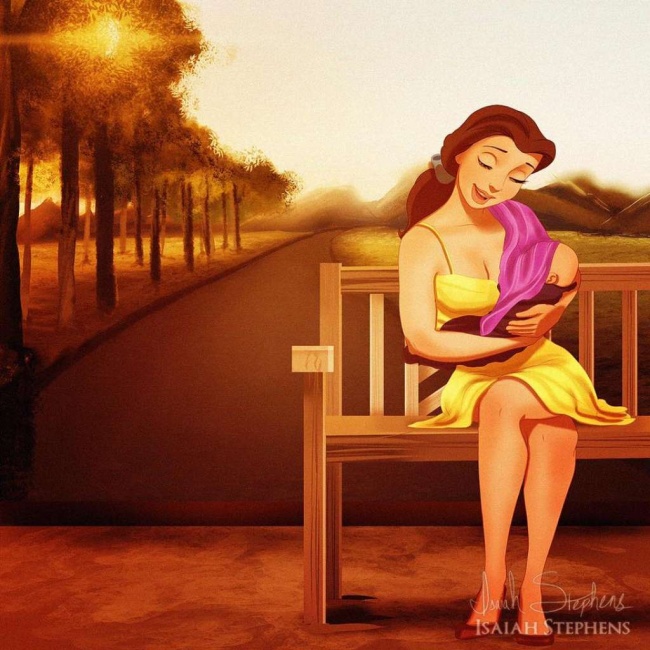 Disney-Princesses-Became-Mothers-10