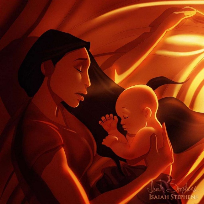 Disney-Princesses-Became-Mothers-2