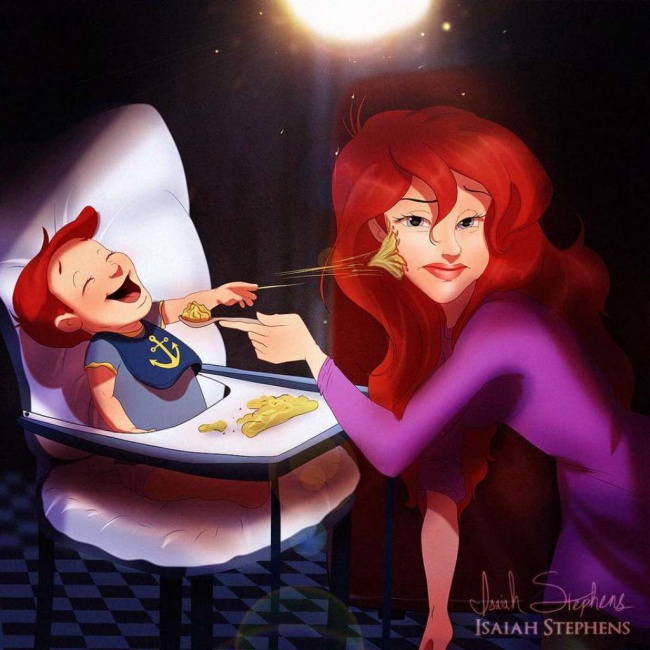 Disney-Princesses-Became-Mothers-6