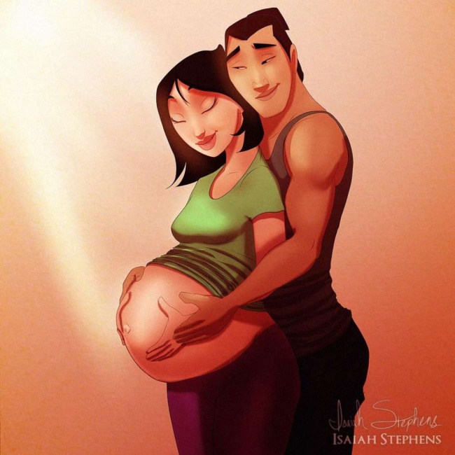 Disney-Princesses-Became-Mothers-7