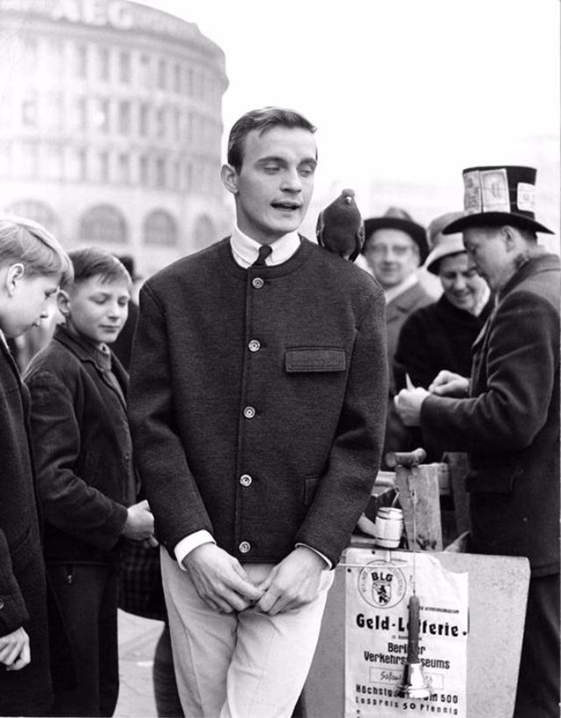 Mods on streets in the 1960s
