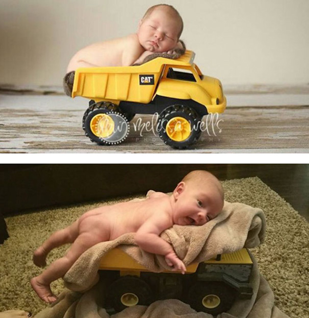 Baby Photoshoot Fails