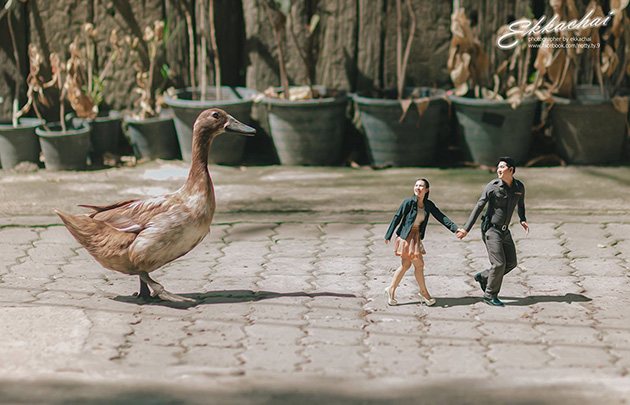 miniature wedding photography ekkachai saelow