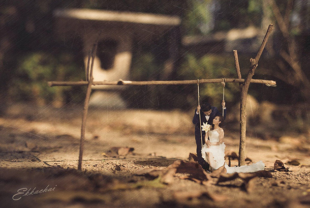 miniature wedding photography ekkachai saelow