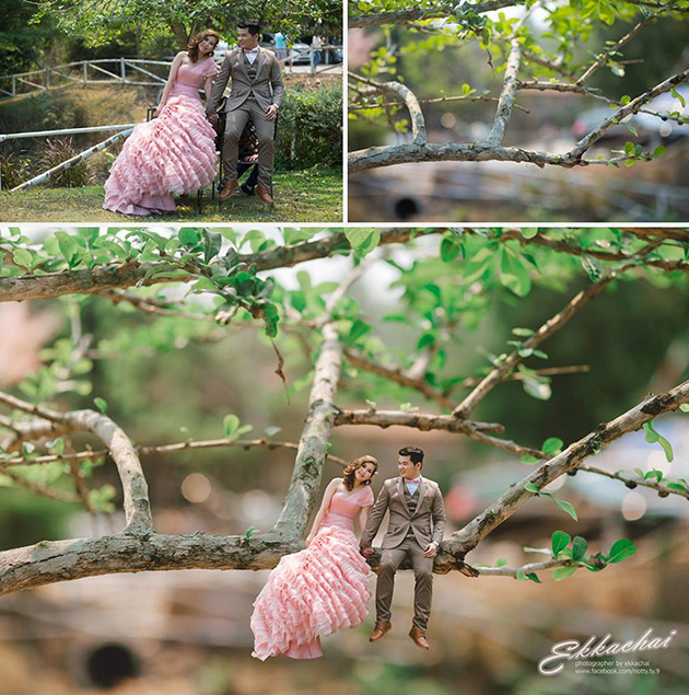 miniature wedding photography ekkachai saelow