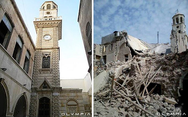 photos describe the WAR syria