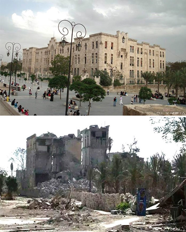 photos describe the WAR syria