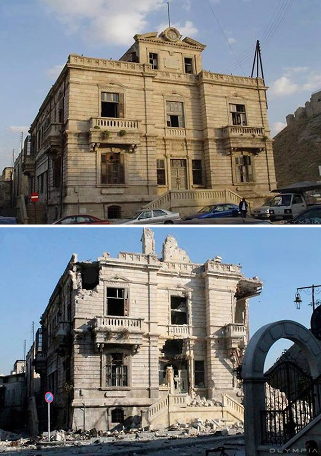 photos describe the WAR syria