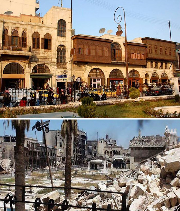 photos describe the WAR syria