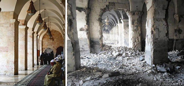 photos describe the WAR syria