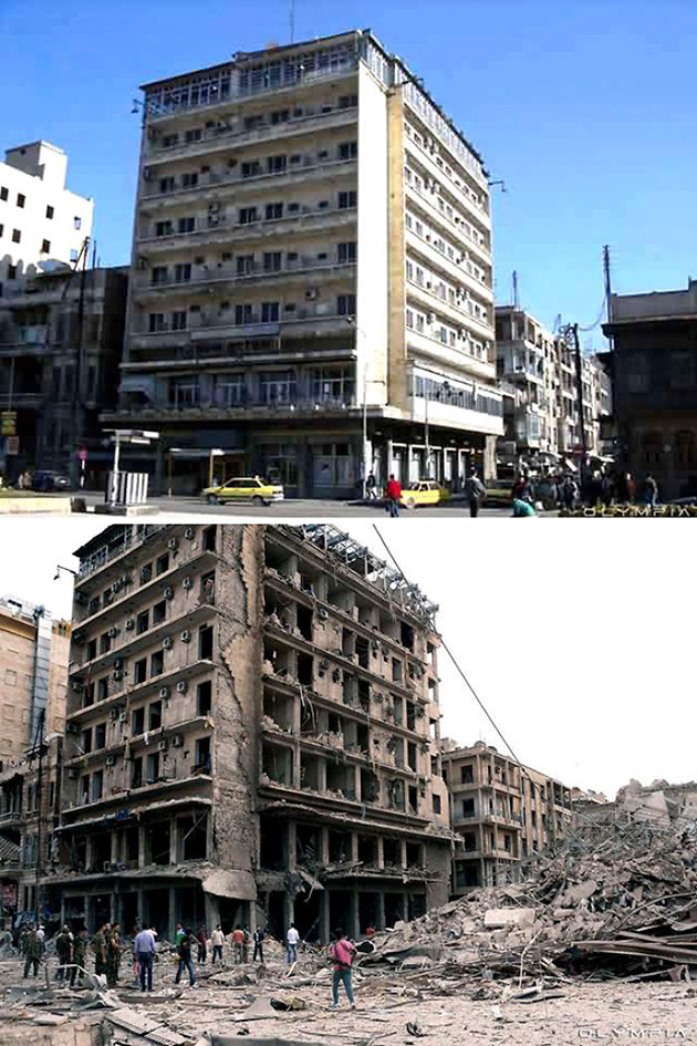 photos describe the WAR syria