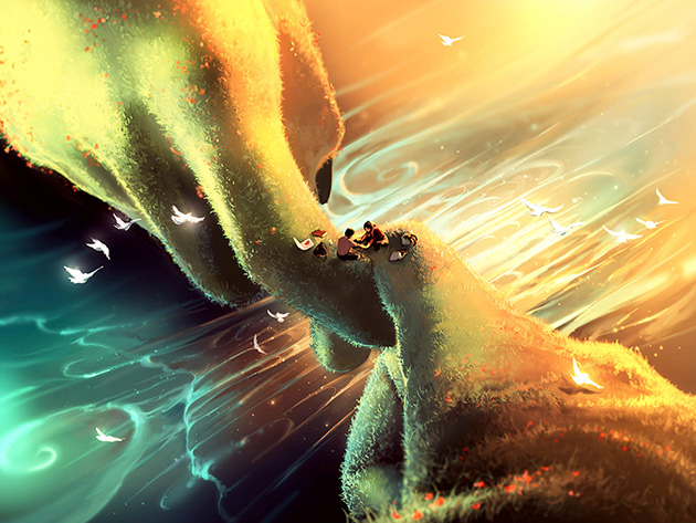 surreal fantasy digital paintings