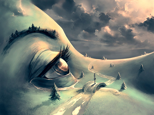 surreal fantasy digital paintings