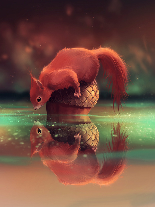 surreal fantasy digital paintings