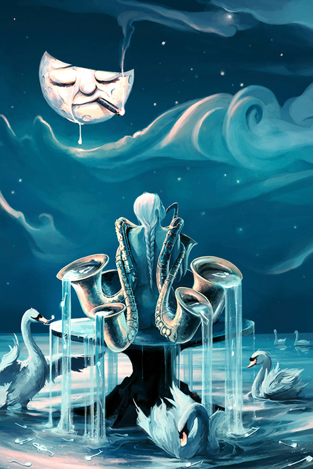 surreal fantasy digital paintings